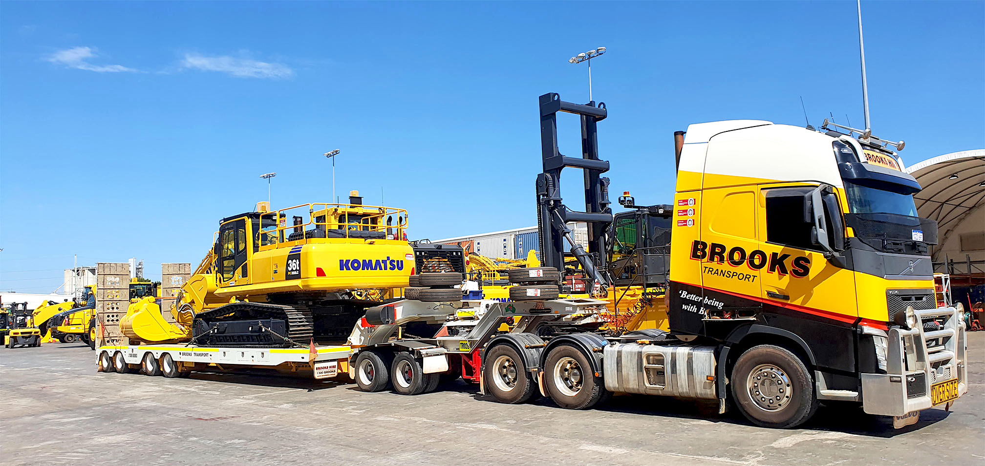 LARGE & MIGHTY! Brooks Transport