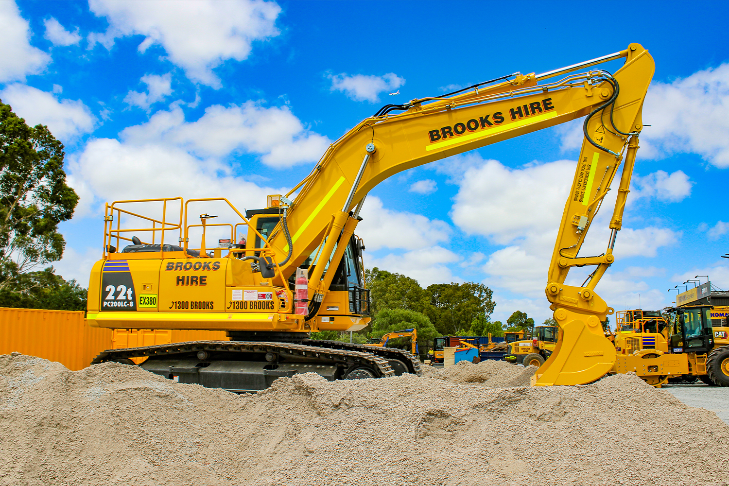 Strength In Komatsu Brooks Hire