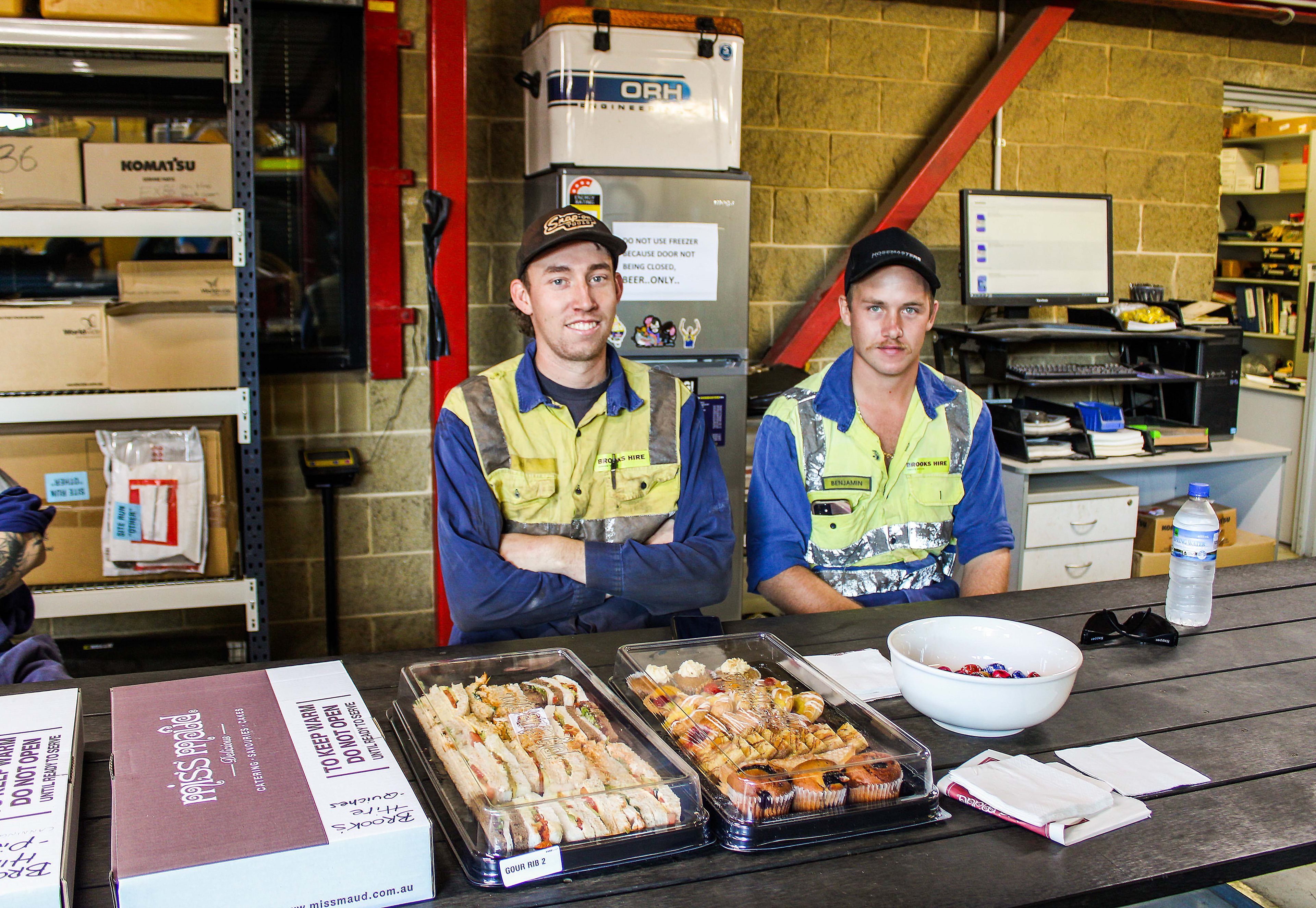 A JOB WELL DONE! Brooks Hire