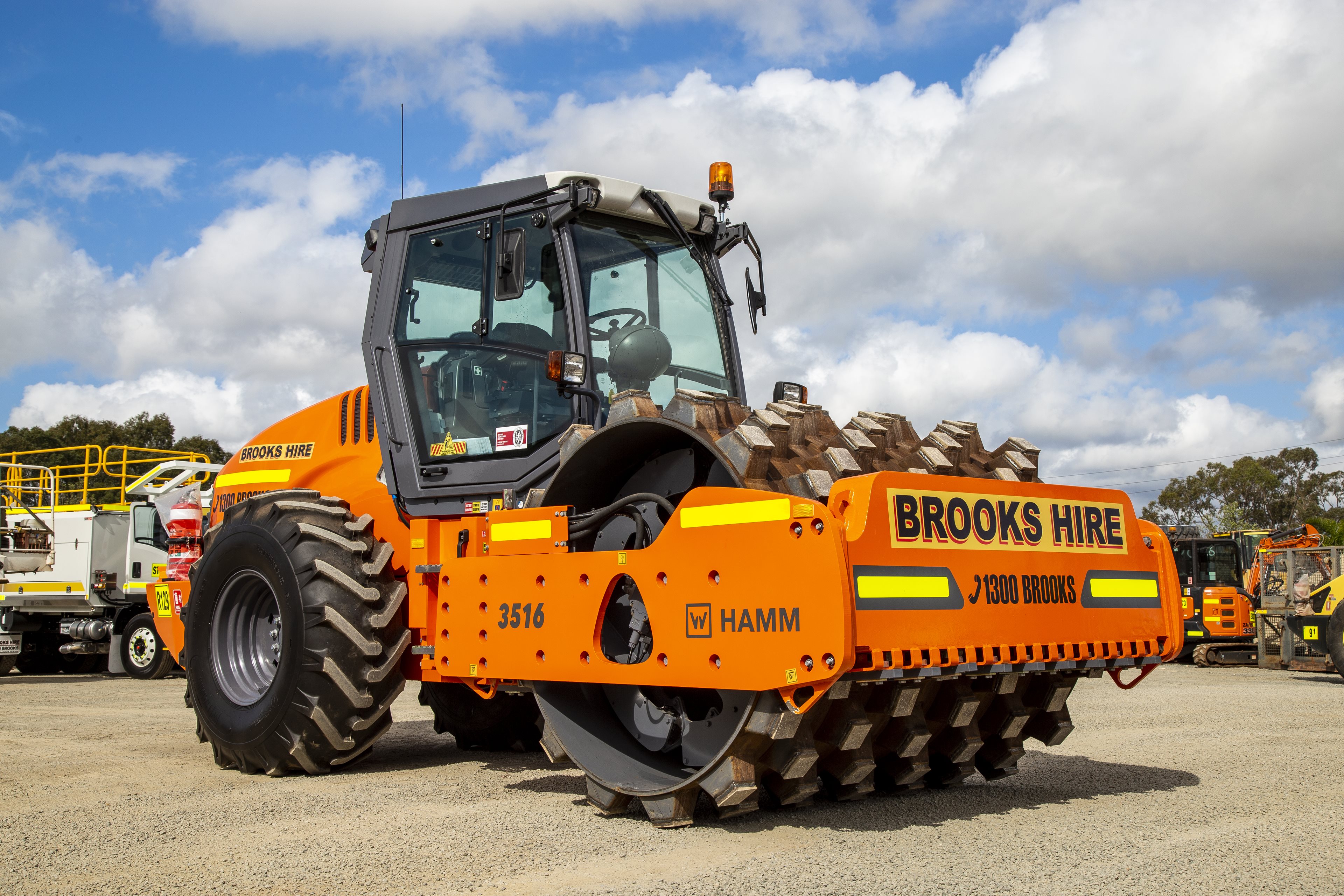 Padfoot Roller Hire | Brooks Hire Service | Brooks Hire