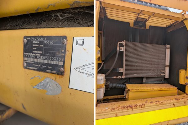 EX112 - Komatsu PC270LC-8 For Sale image 2