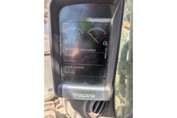 Used Volvo EC290C Excavator for Sale image 8