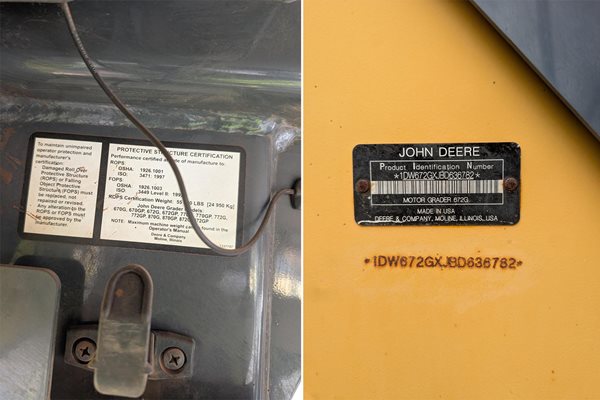 G022 - John Deere 672G For Sale image 7