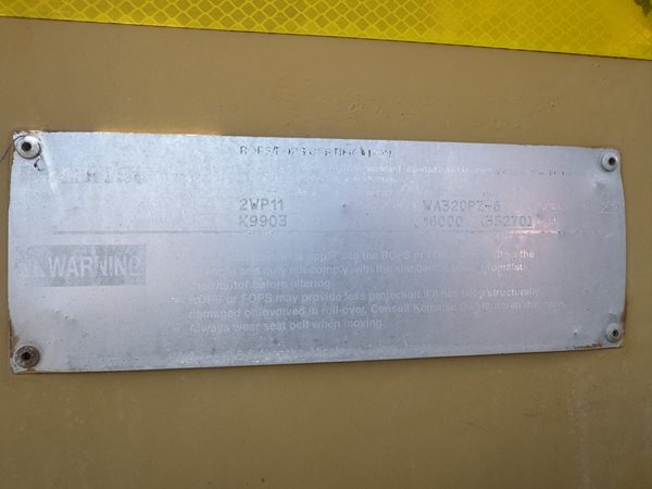 L048 - Komatsu WA320PZ-6 for sale image 15